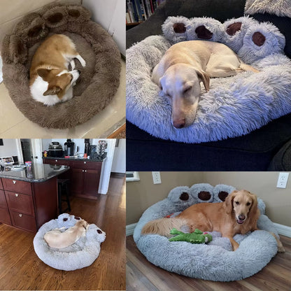 Blufi™ Bear Paw Shaped Dog Bed