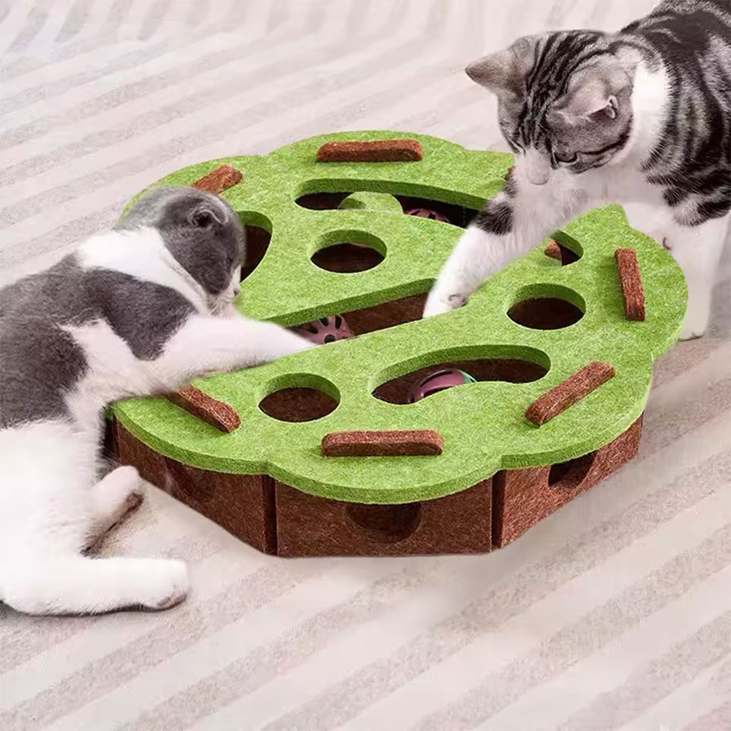 Interactive Cat Puzzle Toy
