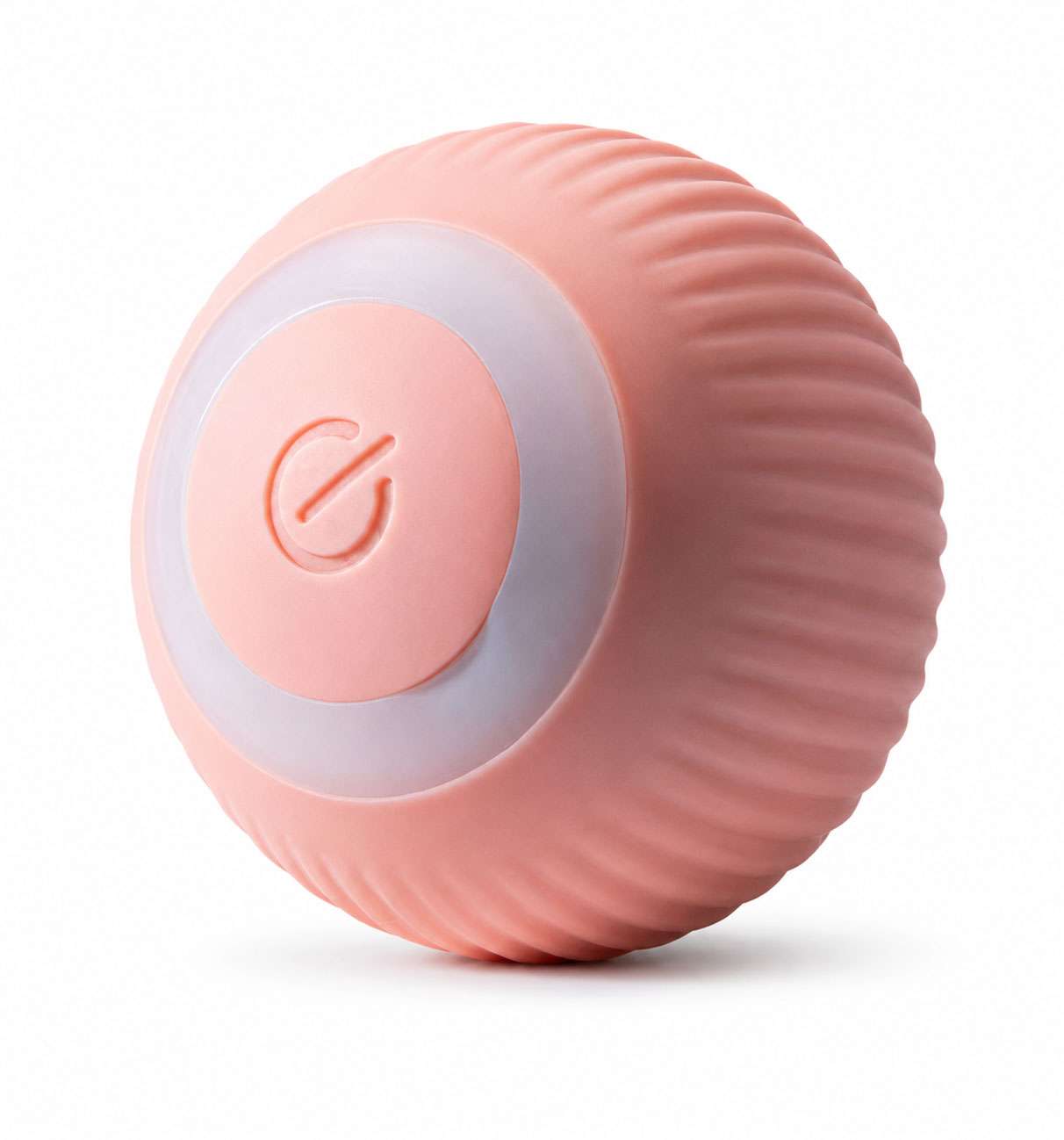 Pink Blufi cat interactive ball toy for pets, featuring a fun, engaging design to entertain cats during playtime.