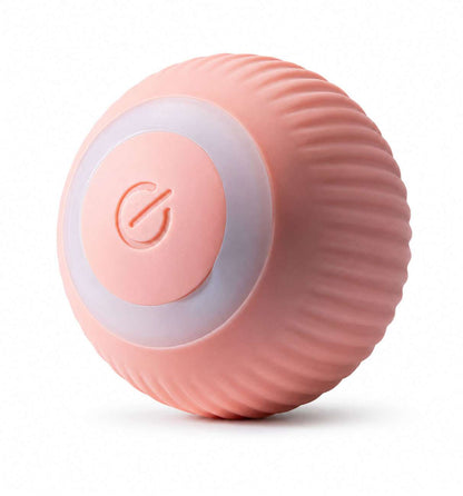Pink Blufi cat interactive ball toy for pets, featuring a fun, engaging design to entertain cats during playtime.