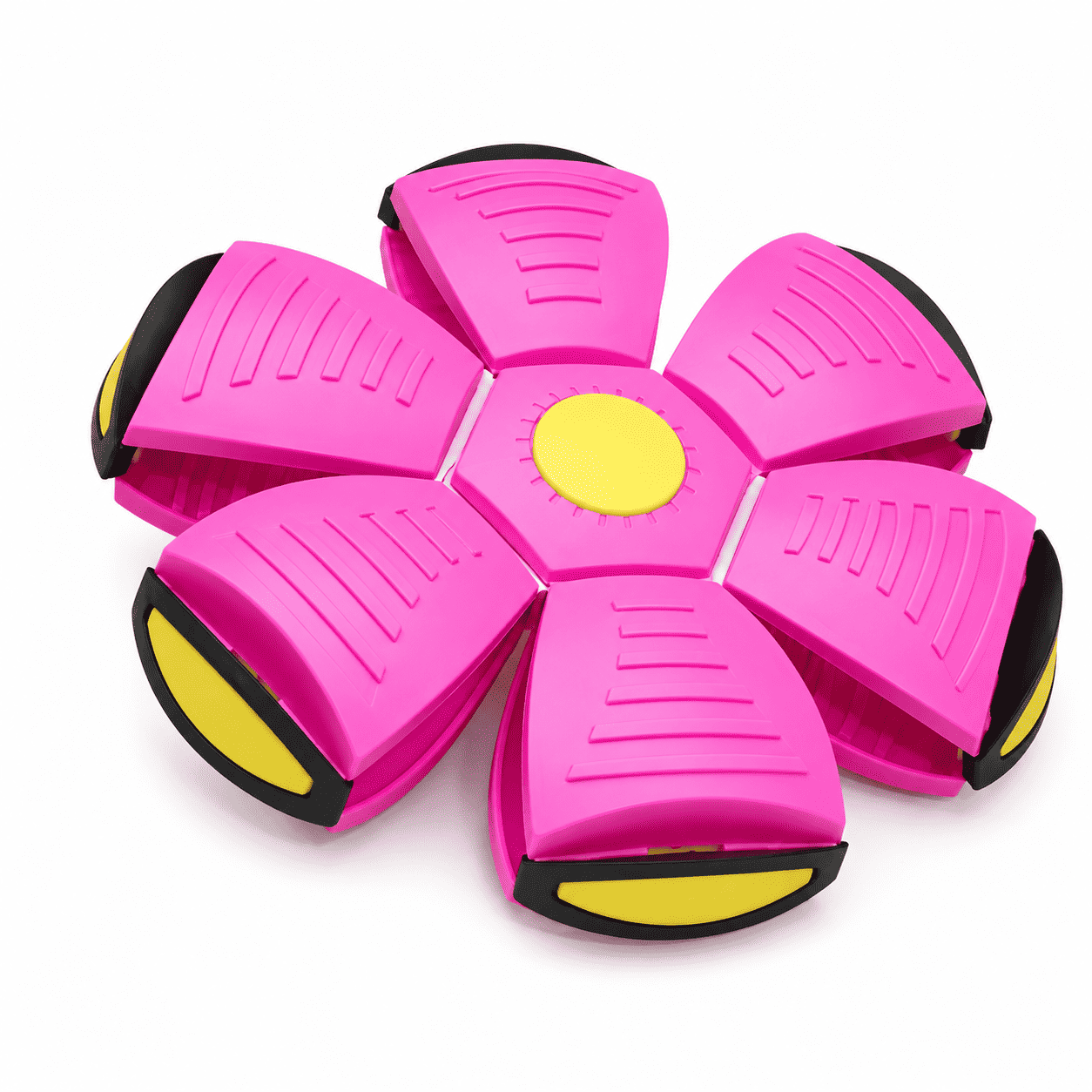Red Blufi dog frisbee from Shop Blufi, a pet accessory designed for outdoor play and fetch with dogs.